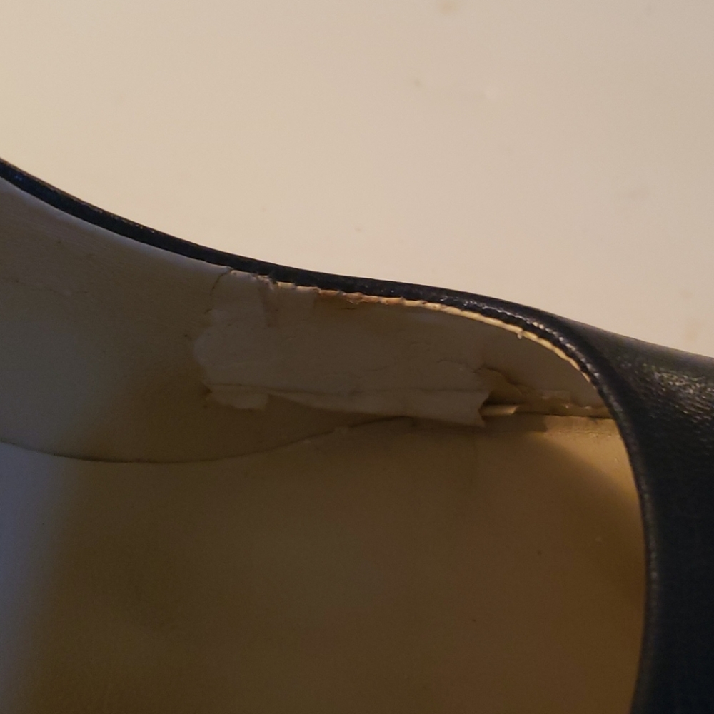 Ralph Lauren 3" heel navy blue - Picture 7 of 7